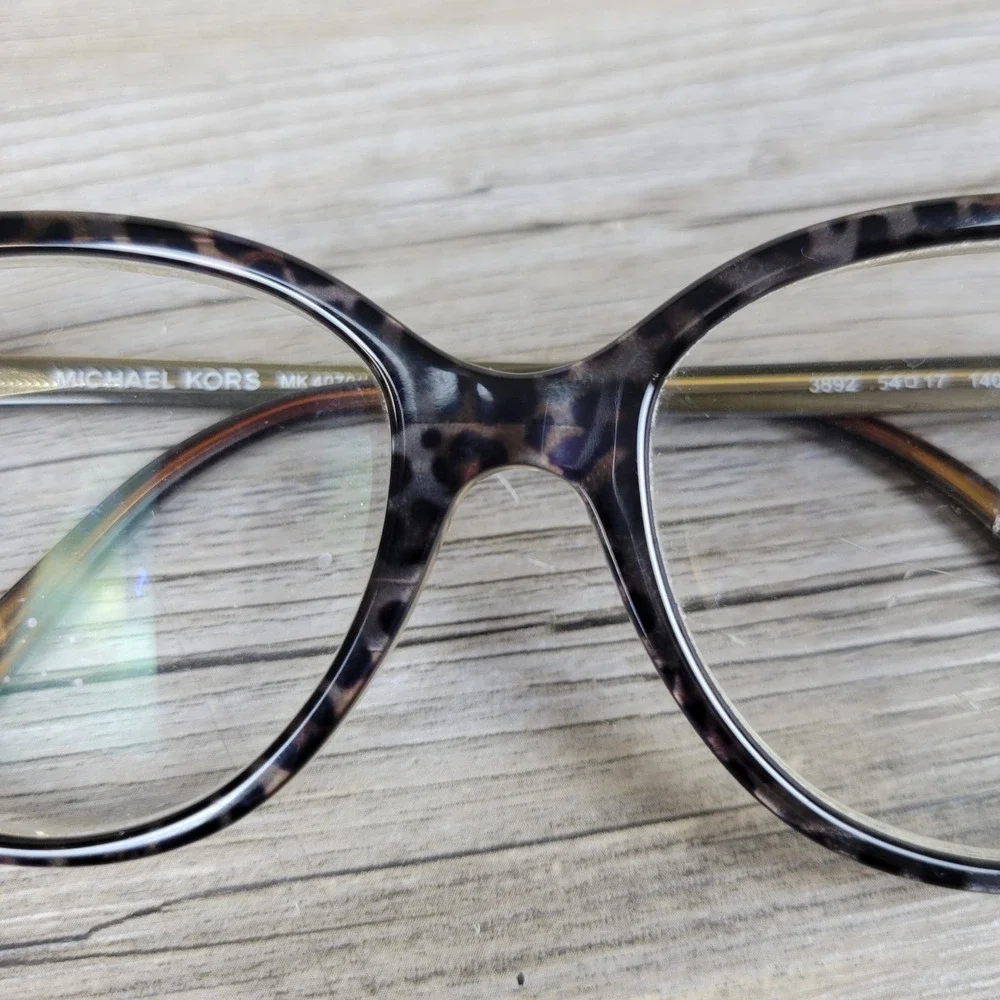 Michael Kors Eyeglasses Frames MK 4070 Luxemburg 3892 Dark Tortoise Cat Eye 54mm